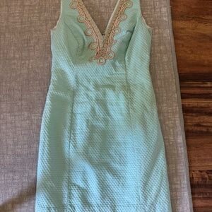 Lilly Pulitzer Mint Shift Dress